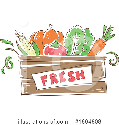 Vegetable Clipart #1604808 by BNP Design Studio