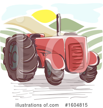 Tractor Clipart #1604815 by BNP Design Studio