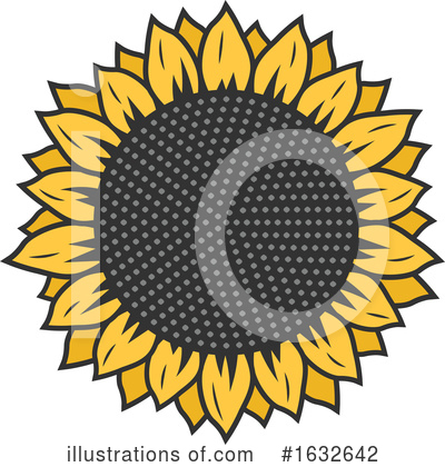 Sunflower Clipart #1632642 by Vector Tradition SM