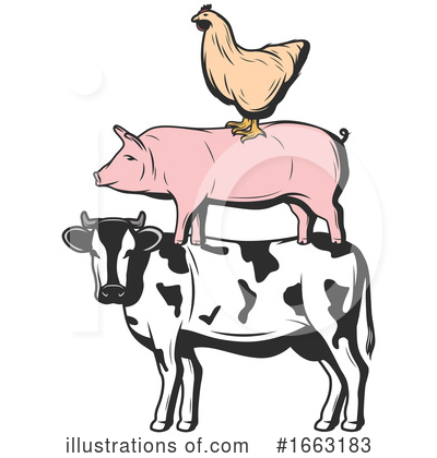 Beef Clipart #1663183 by Vector Tradition SM