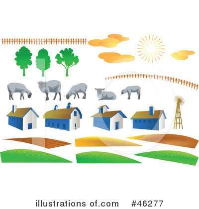 Farm Land Clipart #46277 by Tonis Pan
