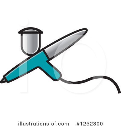 Royalty-Free (RF) Airbrushing Clipart Illustration by Lal Perera - Stock Sample #1252300