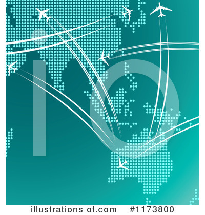 Royalty-Free (RF) Airlines Clipart Illustration by Vector Tradition SM - Stock Sample #1173800