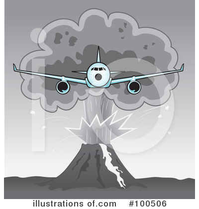 Royalty-Free (RF) Airplane Clipart Illustration by Paulo Resende - Stock Sample #100506