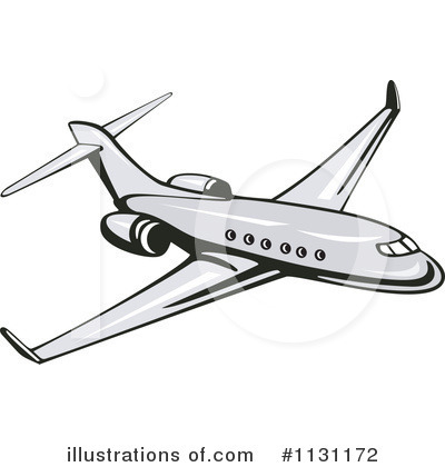 Airlines Clipart #1131172 by patrimonio