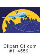 Airplane Clipart #1145591 by patrimonio