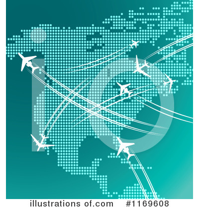 Airliner Clipart #1169608 by Vector Tradition SM