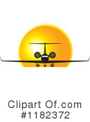 Airplane Clipart #1182372 by Lal Perera