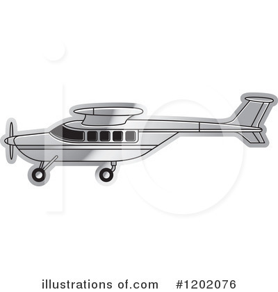 Royalty-Free (RF) Airplane Clipart Illustration by Lal Perera - Stock Sample #1202076