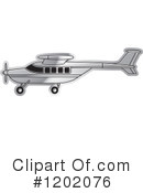 Airplane Clipart #1202076 by Lal Perera