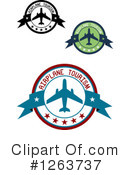 Airplane Clipart #1263737 by Vector Tradition SM
