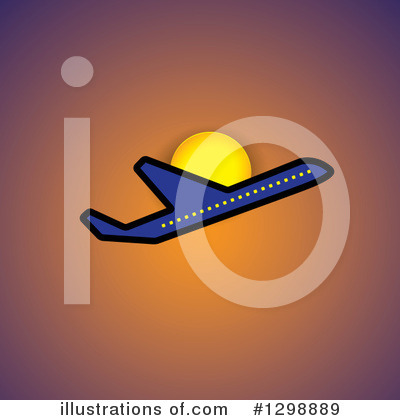 Plane Clipart #1298889 by ColorMagic