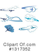 Airplane Clipart #1317352 by Vector Tradition SM