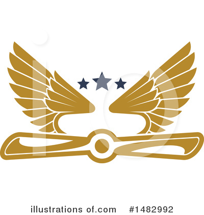 Royalty-Free (RF) Airplane Clipart Illustration by Vector Tradition SM - Stock Sample #1482992