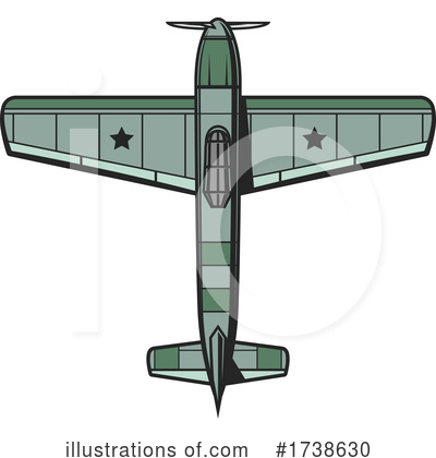 Royalty-Free (RF) Airplane Clipart Illustration by Vector Tradition SM - Stock Sample #1738630