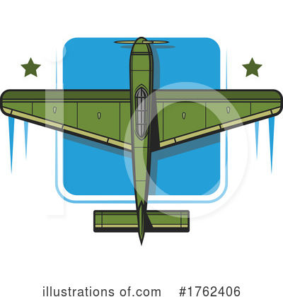 Royalty-Free (RF) Airplane Clipart Illustration by Vector Tradition SM - Stock Sample #1762406