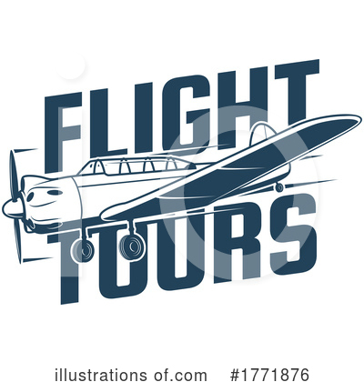 Royalty-Free (RF) Airplane Clipart Illustration by Vector Tradition SM - Stock Sample #1771876