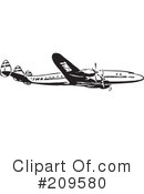 Airplane Clipart #209580 by BestVector