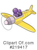 Airplane Clipart #219417 by Leo Blanchette