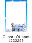 Airplane Clipart #222259 by visekart