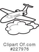 Airplane Clipart #227976 by Lal Perera