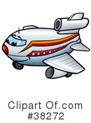 Airplane Clipart #38272 by dero