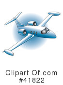Airplane Clipart #41822 by Andy Nortnik