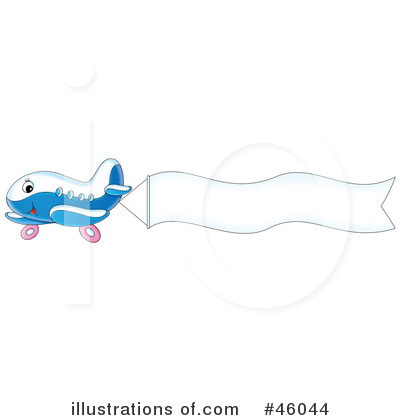 Plane Clipart #46044 by Alex Bannykh