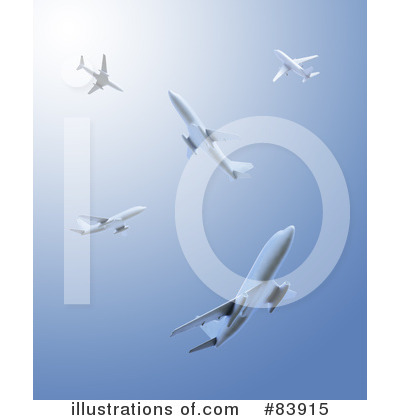 Airplane Clipart #83915 by Mopic