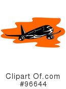 Airplane Clipart #96644 by patrimonio