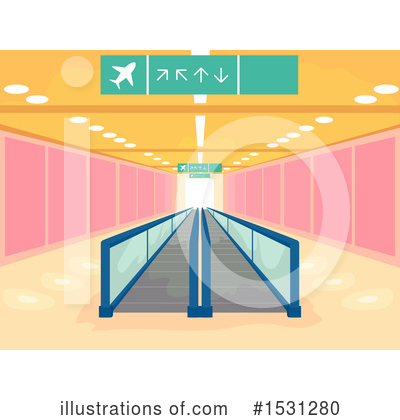 Royalty-Free (RF) Airport Clipart Illustration by BNP Design Studio - Stock Sample #1531280