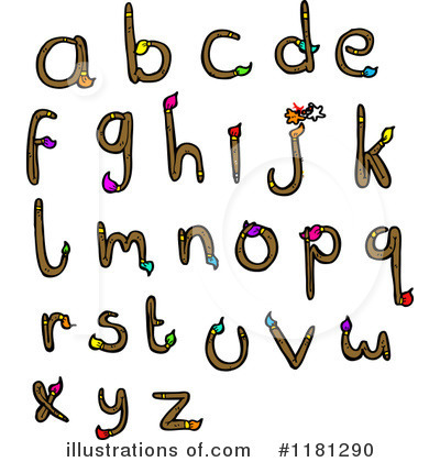 Alphabet Clipart #1181290 by lineartestpilot