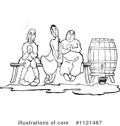 Royalty-Free (RF) Alcohol Clipart Illustration by Prawny Vintage - Stock Sample #1121487