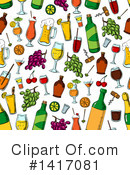 Alcohol Clipart #1417081 by Vector Tradition SM