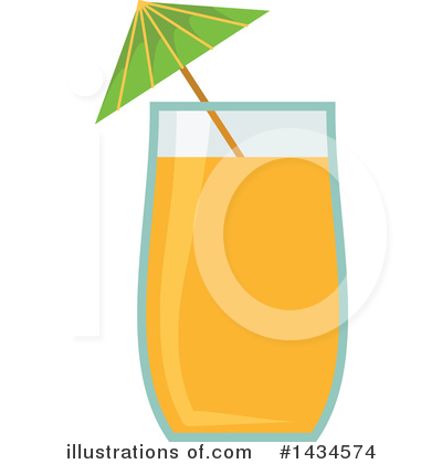 Orange Juice Clipart #1434574 by Vector Tradition SM