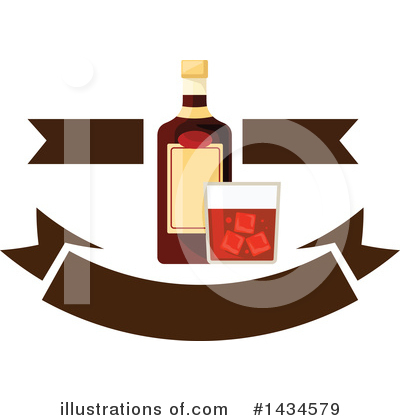 Whiskey Clipart #1434579 by Vector Tradition SM