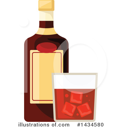 Whiskey Clipart #1434580 by Vector Tradition SM