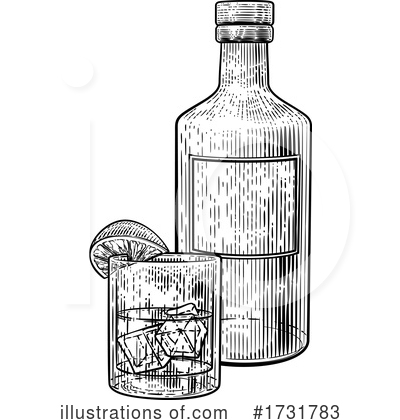 Gin Clipart #1731783 by AtStockIllustration