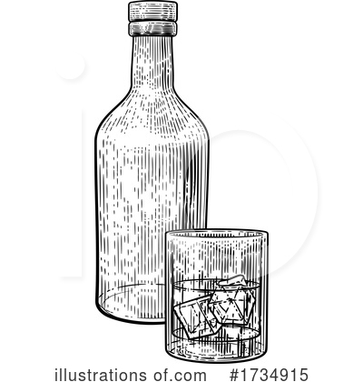 Gin Clipart #1734915 by AtStockIllustration
