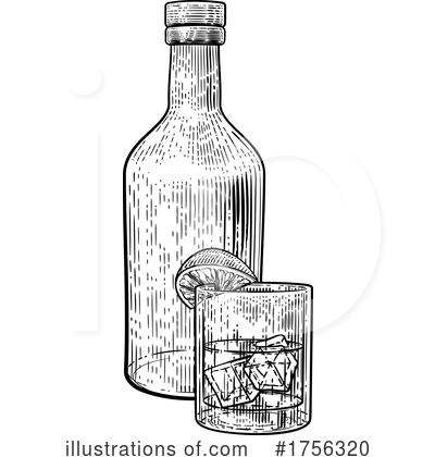 Whiskey Clipart #1756320 by AtStockIllustration