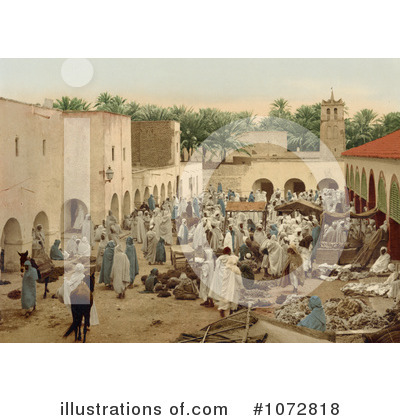 Royalty-Free (RF) Algeria Clipart Illustration by JVPD - Stock Sample #1072818