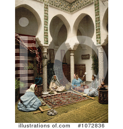 Royalty-Free (RF) Algeria Clipart Illustration by JVPD - Stock Sample #1072836