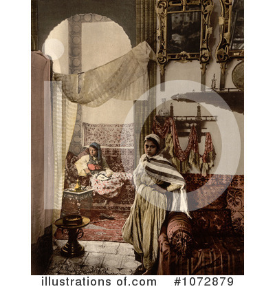Royalty-Free (RF) Algeria Clipart Illustration by JVPD - Stock Sample #1072879