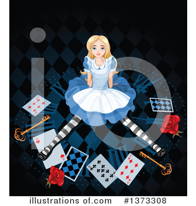 Royalty-Free (RF) Alice Clipart Illustration by Pushkin - Stock Sample #1373308