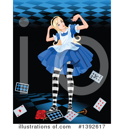 Royalty-Free (RF) Alice Clipart Illustration by Pushkin - Stock Sample #1392617