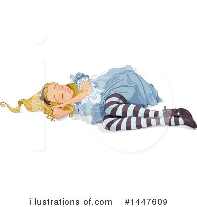 Royalty-Free (RF) Alice Clipart Illustration by Pushkin - Stock Sample #1447609