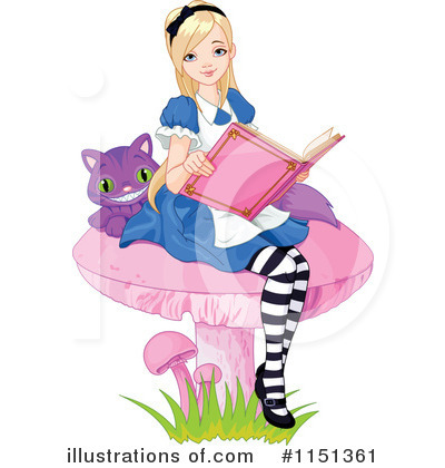 Royalty-Free (RF) Alice In Wonderland Clipart Illustration by Pushkin - Stock Sample #1151361