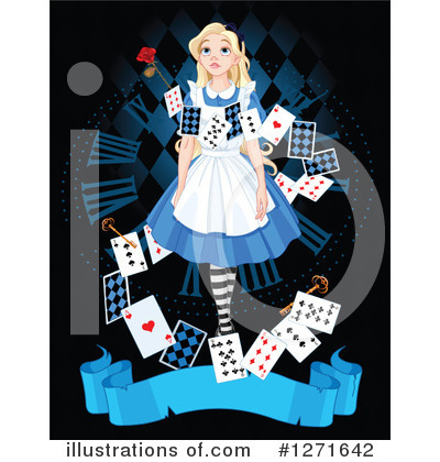Royalty-Free (RF) Alice In Wonderland Clipart Illustration by Pushkin - Stock Sample #1271642