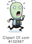 Alien Clipart #102987 by Cory Thoman