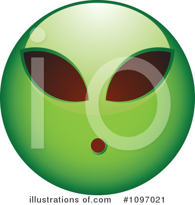 Royalty-Free (RF) Alien Clipart Illustration by beboy - Stock Sample #1097021